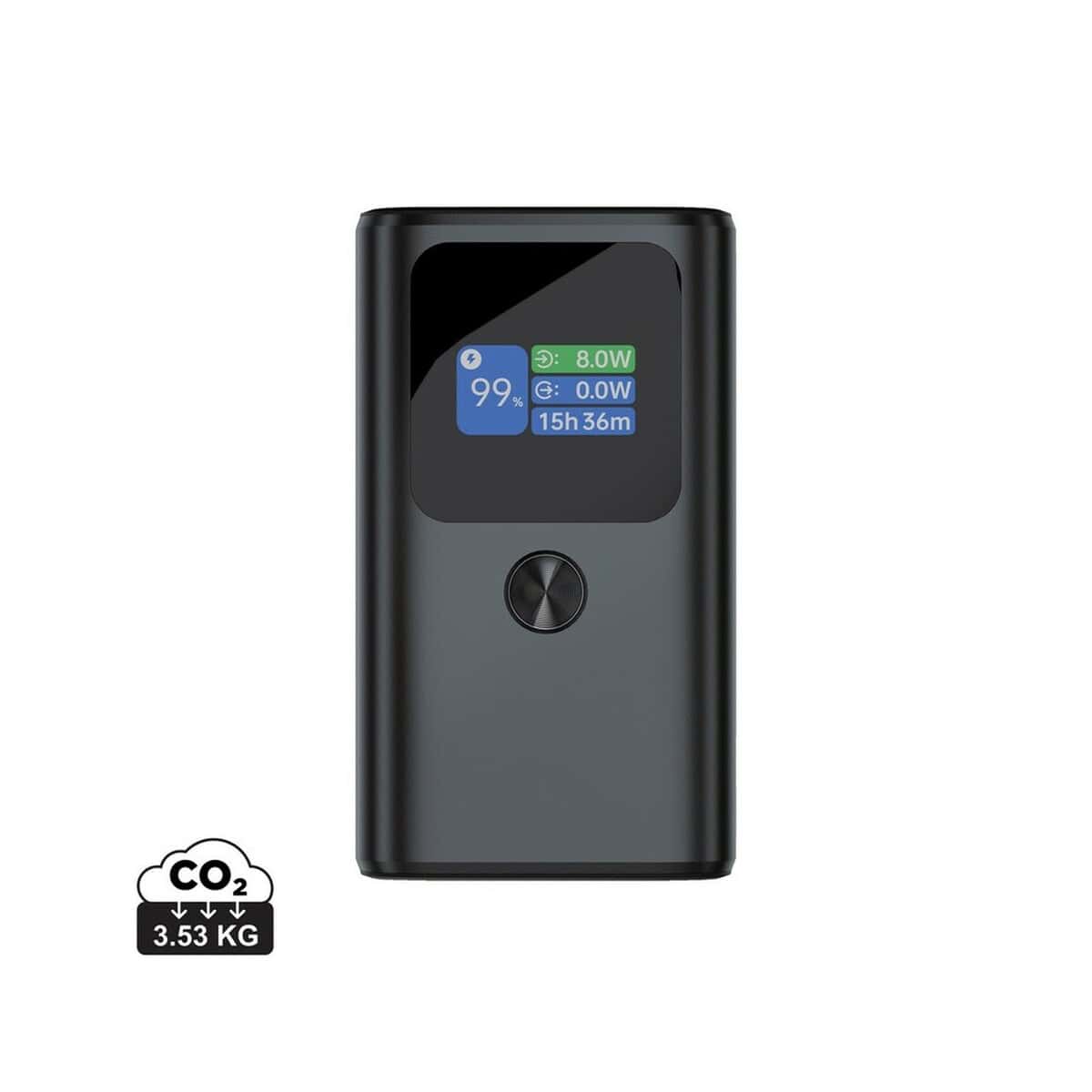 Powerbanki z logo – power bank 10000 mah urban vitamin campbell P322.7602__S_0 1. Przenośny ładowarka power bank z wyświetlaczem LED i funkcją szybkiego ładowania.