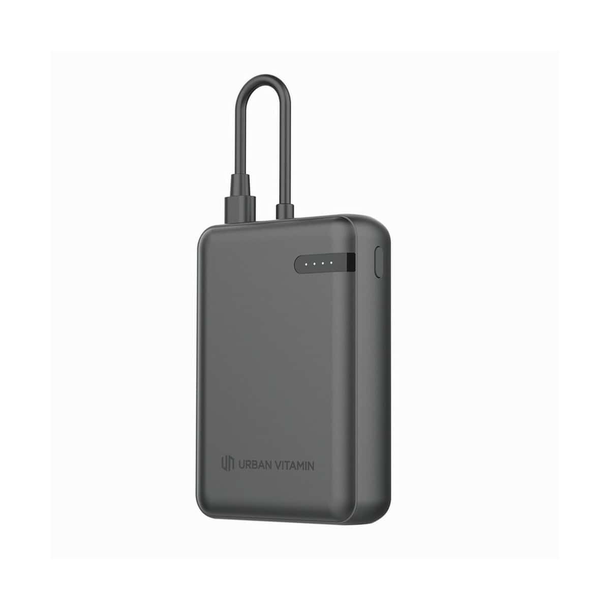 Powerbanki z logo – power bank 10000 mah urban vitamin fullerton P322.8701__B_3 Power Bank z logo Urban Vitamin, przenośne ładowanie dla gadżetów elektronicznych.