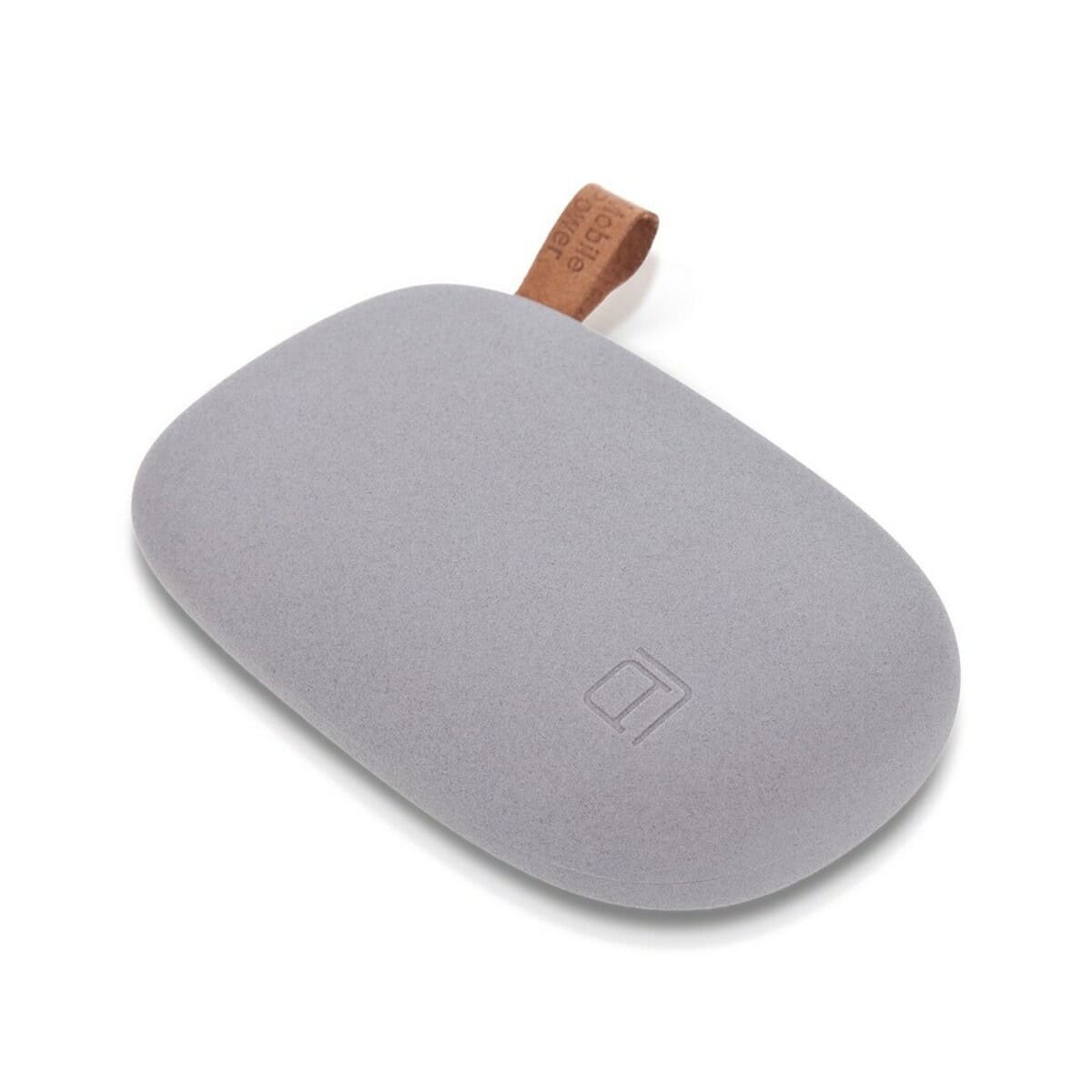 Powerbanki z logo – power bank 10400 mah air gifts „kamień” | carol V3383-19_AAA02 Ceramiczny grawerowany kamień na prezent, grawerowane gadżety, elegancki upominek na różne okazje.
