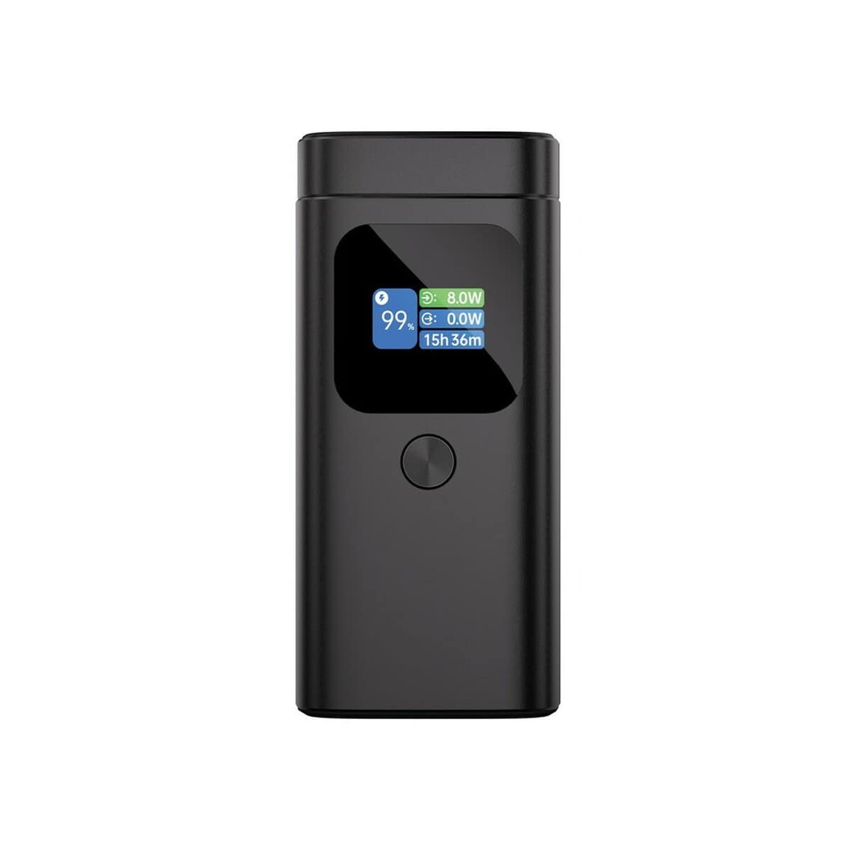 Powerbanki z logo – power bank 15000 mah urban vitamin sunnyvale P322.7702__B_1 Przenośny powerbank z wyświetlaczem LED, ładowarka mobilna do telefonów i urządzeń elektronicznych.