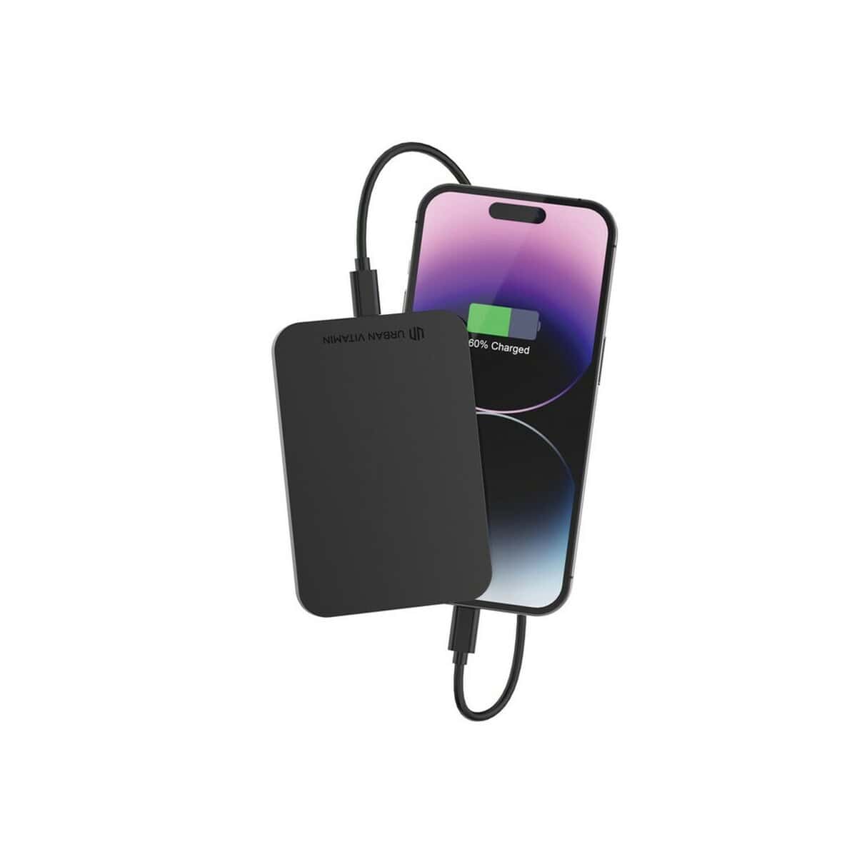 Powerbanki z logo – power bank 3000 mah urban vitamin burbank, rabs P322.811__B_5 Powerbank z logo UIRLAN VITAIN, idealna na gadżet, prezent, podróże.