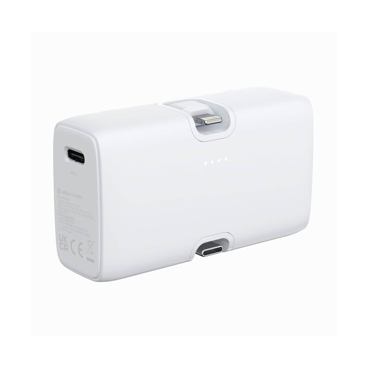 Powerbank z ładowarką USB C, przenośna ładowarka, akumulator mobilny, gadżet na prezent.