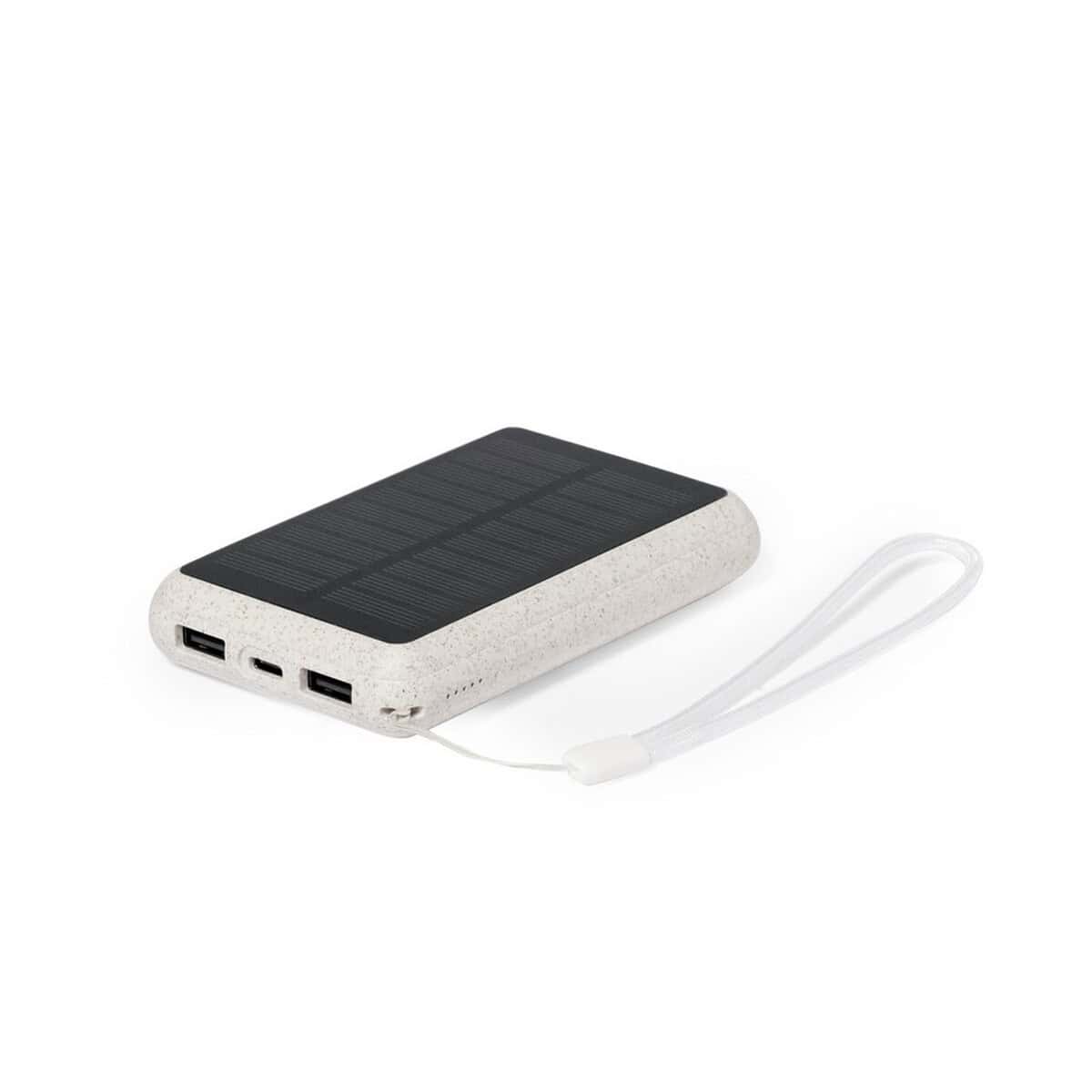 Powerbank słoneczna, ekologiczny ładowarka, mini solar powerbank, grawery gadżety reklamowe, ekologiczne upominki, personalizowane gadżety, torba reklamowa.