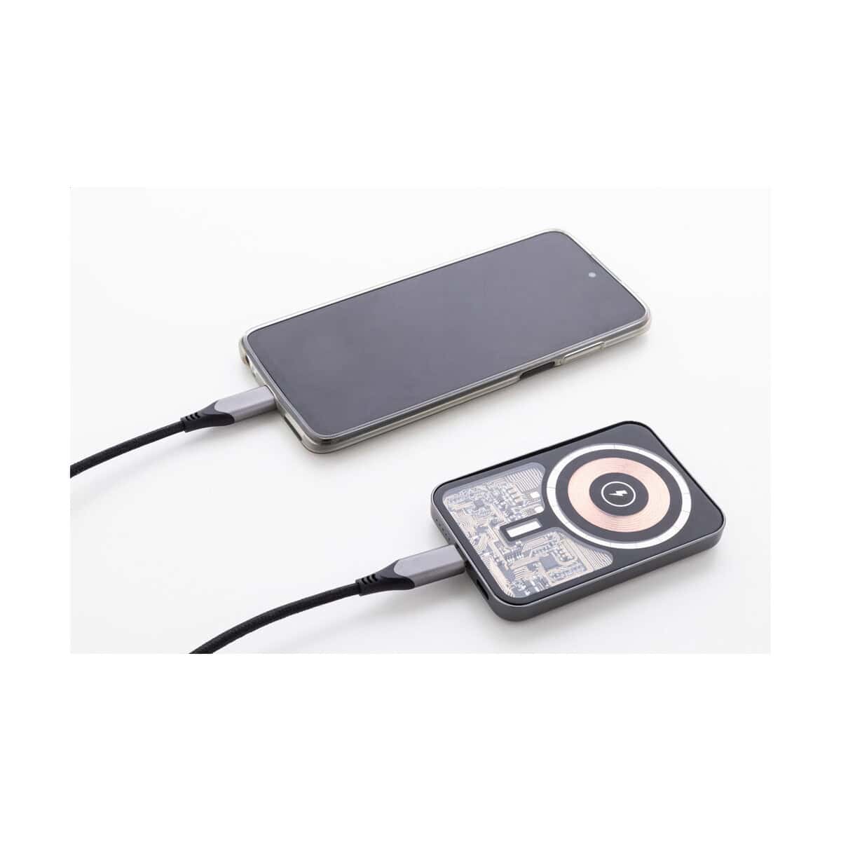 Powerbanki z logo – ralusee power bank AP864073-21__FC1 1. Przenośny power bank z funkcją ładowania bezprzewodowego do telefonów.