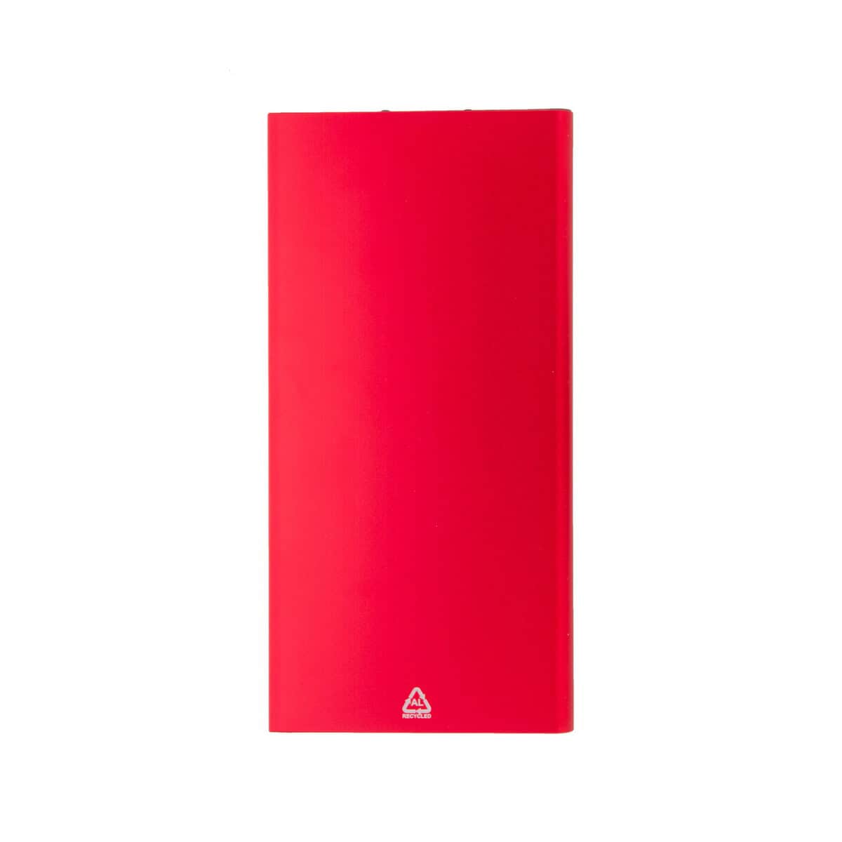 Powerbanki z logo – ralusol power bank AP800529-05__C 1. Okładka na notatnik z recyklingu w czerwonym kolorze, ekologiczne gadżety.
