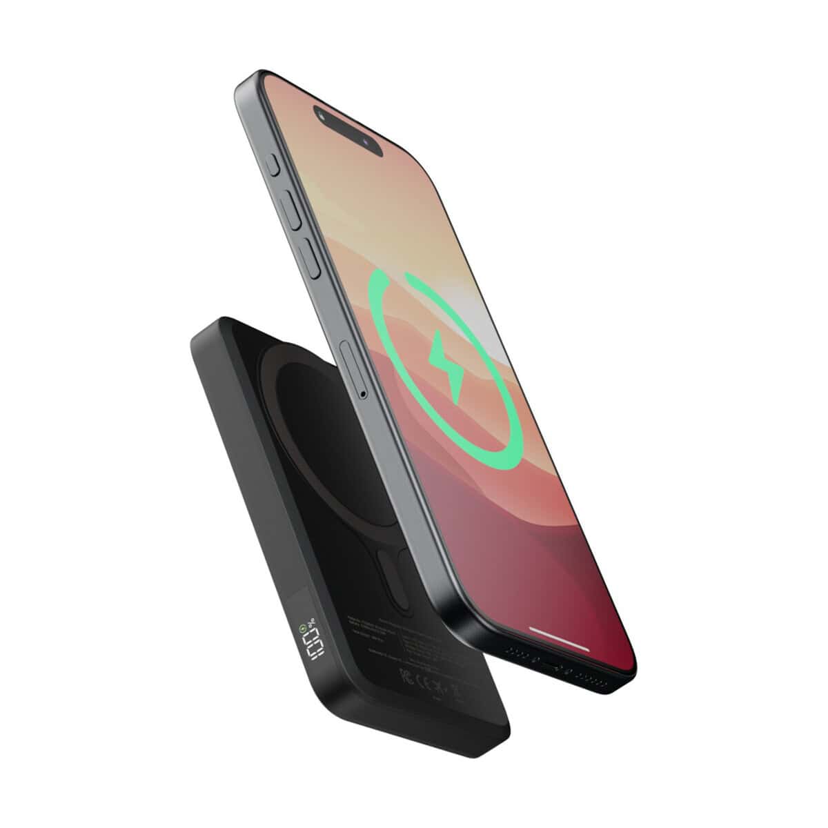 Ładowarka bezprzewodowa do smartfona, szybkie ładowanie, nowoczesny gadżet.