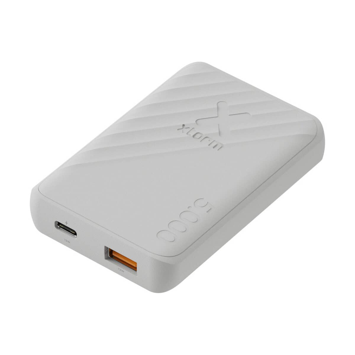 Powerbanki z logo – xtorm xg205 go2 powerbank 12 w 5000 mah z szybkim ładowaniem 12440901_e3 Przenośna ładowarka powerbank, lekka i kompaktowa, idealna do ładowania urządzeń mobilnych.