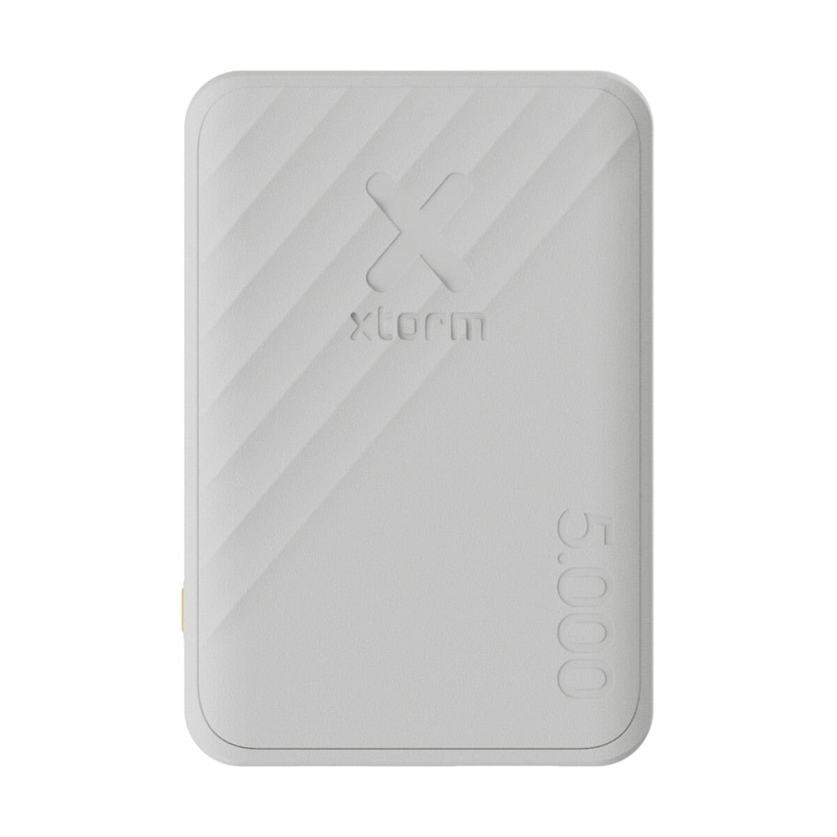 Powerbanki z logo – xtorm xg205 go2 powerbank 12 w 5000 mah z szybkim ładowaniem 12440901_f1 Skompresor powietrza XTORM 5000 mAh, przenośny powerbank z funkcją ładowania.