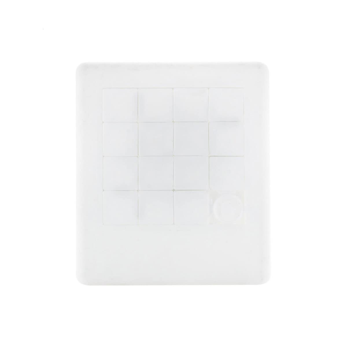 Nowy biały grawitacyjny przypominacz do kluczy, personalizowany gadżet reklamowy z 12 miejscami.