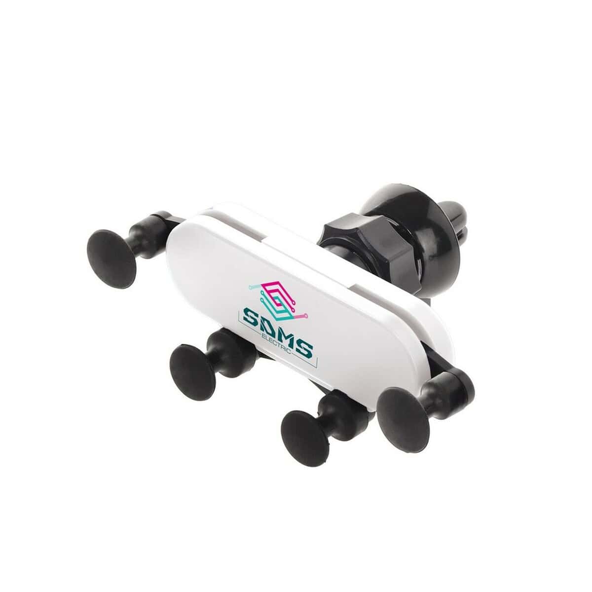 Samochodowe uchwyty do telefonu z logo – grawitacyjny samochodowy uchwyt do telefonu | moss V9778-02_ILG01 Uniwersalny uchwyt samochodowy z logo Gadzety - gadżety i akcesoria elektroniczne.