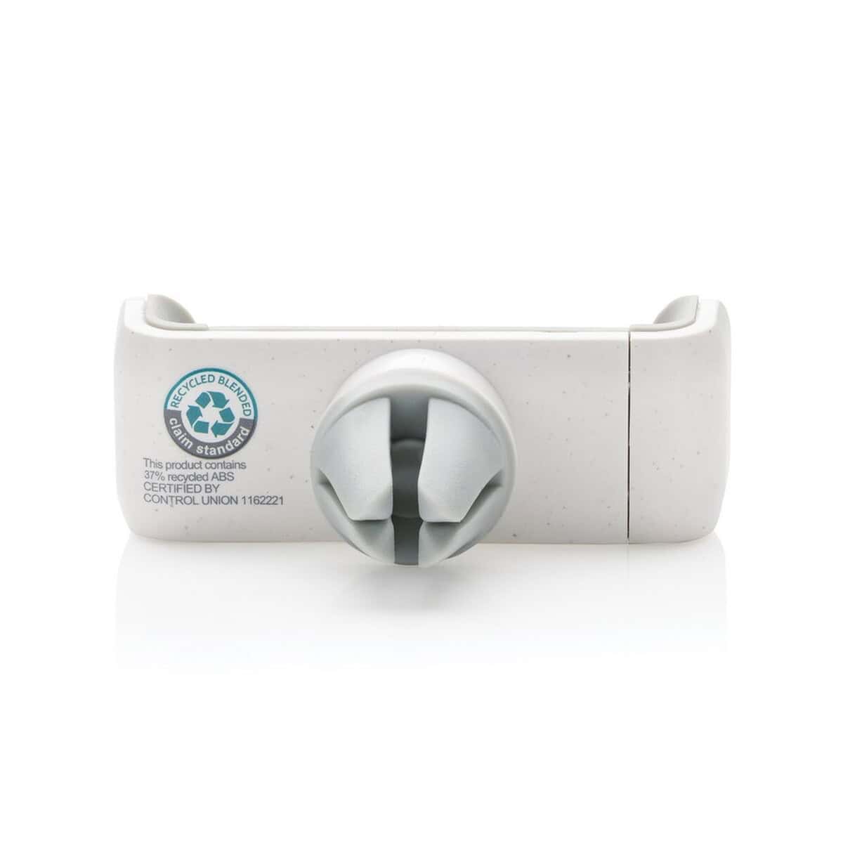 Samochodowe uchwyty do telefonu z logo – samochodowy uchwyt do telefonu acar rcs P302.803__B_4 Przenośny lampka LED z recyklingu ABS, technologia Eco Friendly, gadżet biurowy.