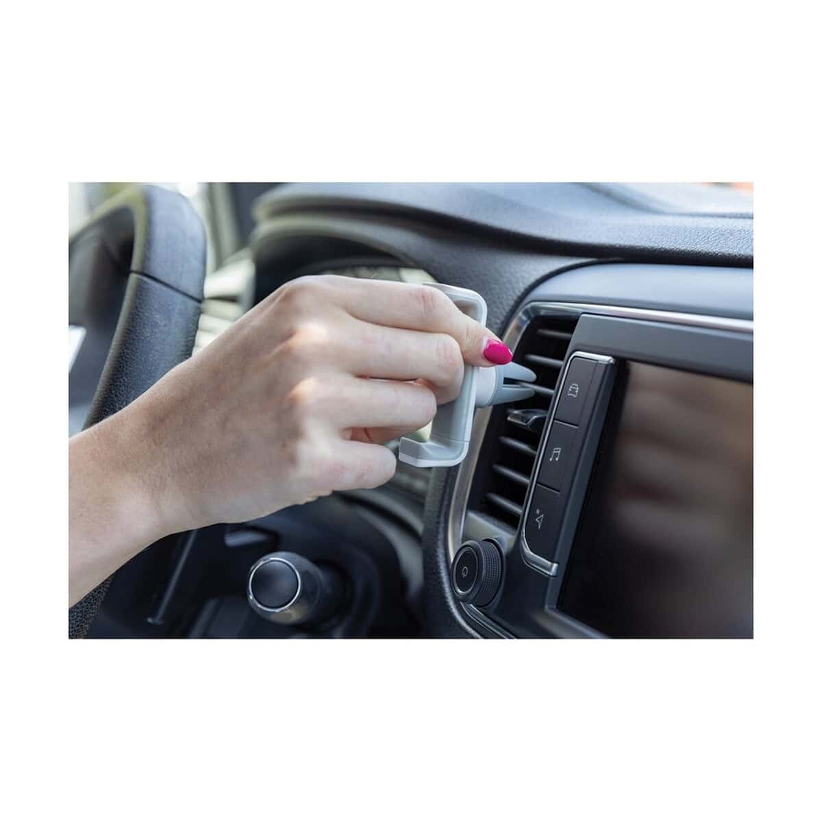 Samochodowe uchwyty do telefonu z logo – samochodowy uchwyt do telefonu acar rcs P302.803__M_400 1. Akcesoria do samochodu - gadżety i upominki na rynku motoryzacyjnym.