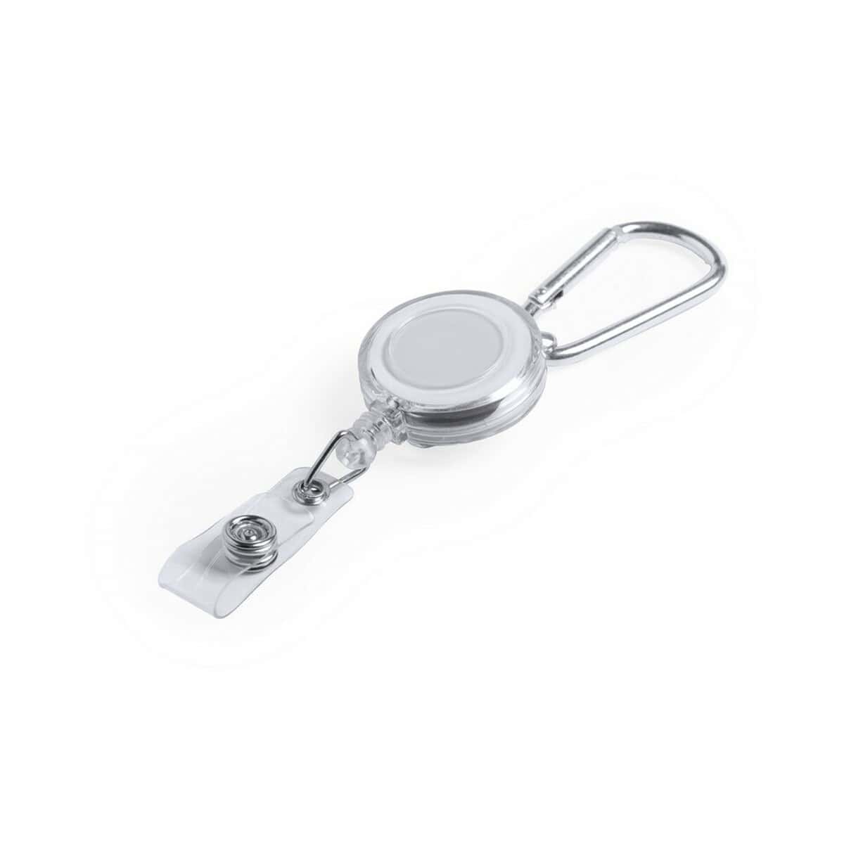 Brelok do identyfikatorów, etui na karty z klipsem, personalizowane gadżety reklamowe.