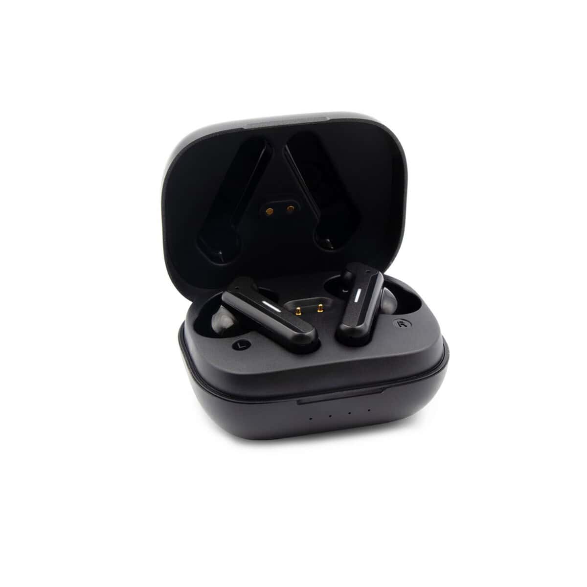 Słuchawki z logo – bezprzewodowe słuchawki douszne exclusive collection | emersyn VA111-03_AAA02 Słuchawki bezprzewodowe TWS w etui ładowania, nowoczesny gadżet tech gadget.