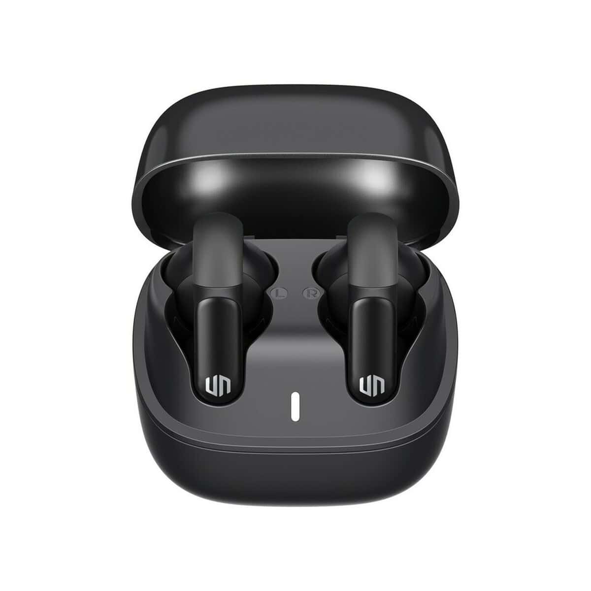 Słuchawki z logo – douszne słuchawki bezprzewodowe urban vitamin long beach P331.5601__B_2 Słuchawki bezprzewodowe w etui, nowoczesne gadżety elektroniczne, akcesoria na prezent.