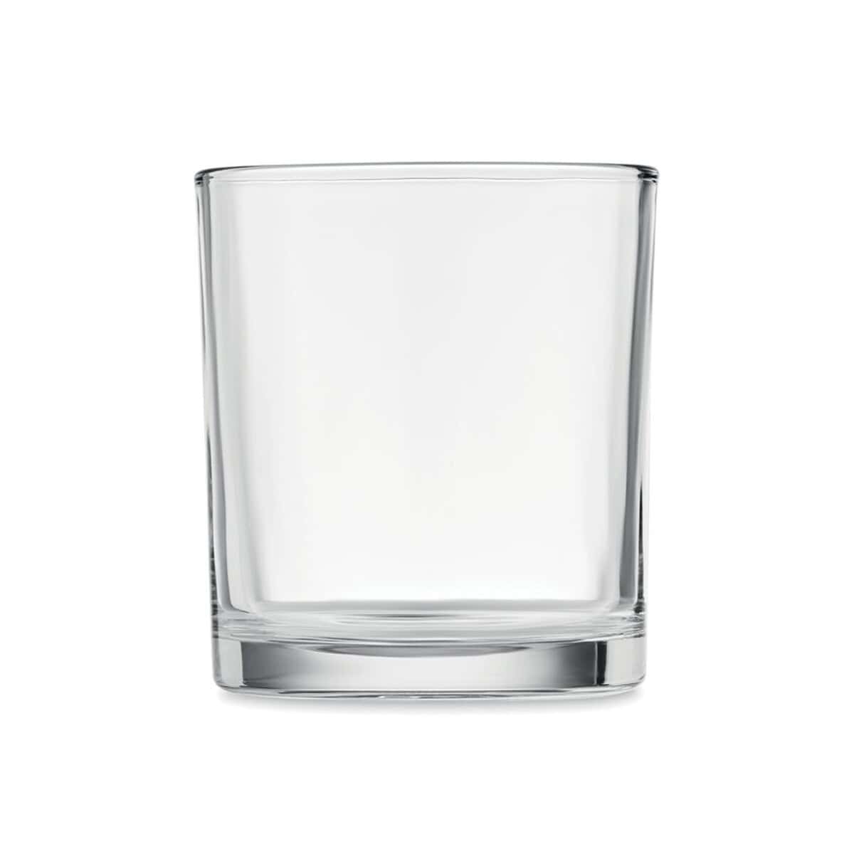 Szklanki z logo – krótka szklanka 300ml pongo mo6460-22-open Szklanka do drinków, elegancki kieliszek z przezroczystego szkła.
