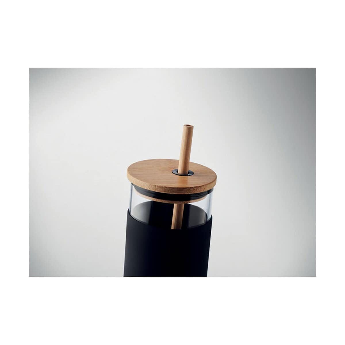 Szklanki z logo – szklanka 450ml z pokrywką strass mo6352-03-detail Nowy dozownik na przyprawy z drewna i szkła, elegancki i funkcjonalny dodatek do kuchni.