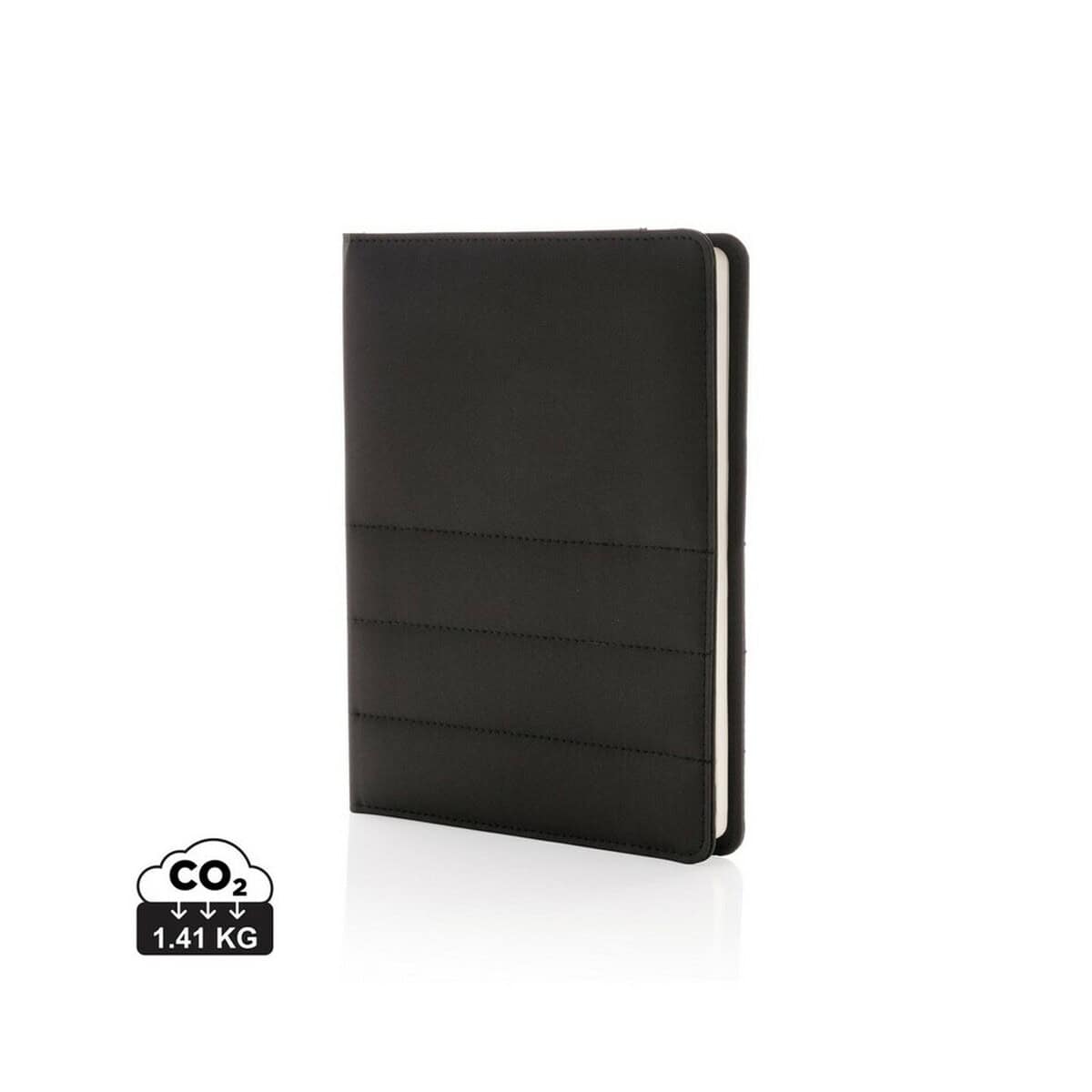 Porządny notes firmowy z ekologiczną okładką, idealny na prezent i do codziennego użytku.