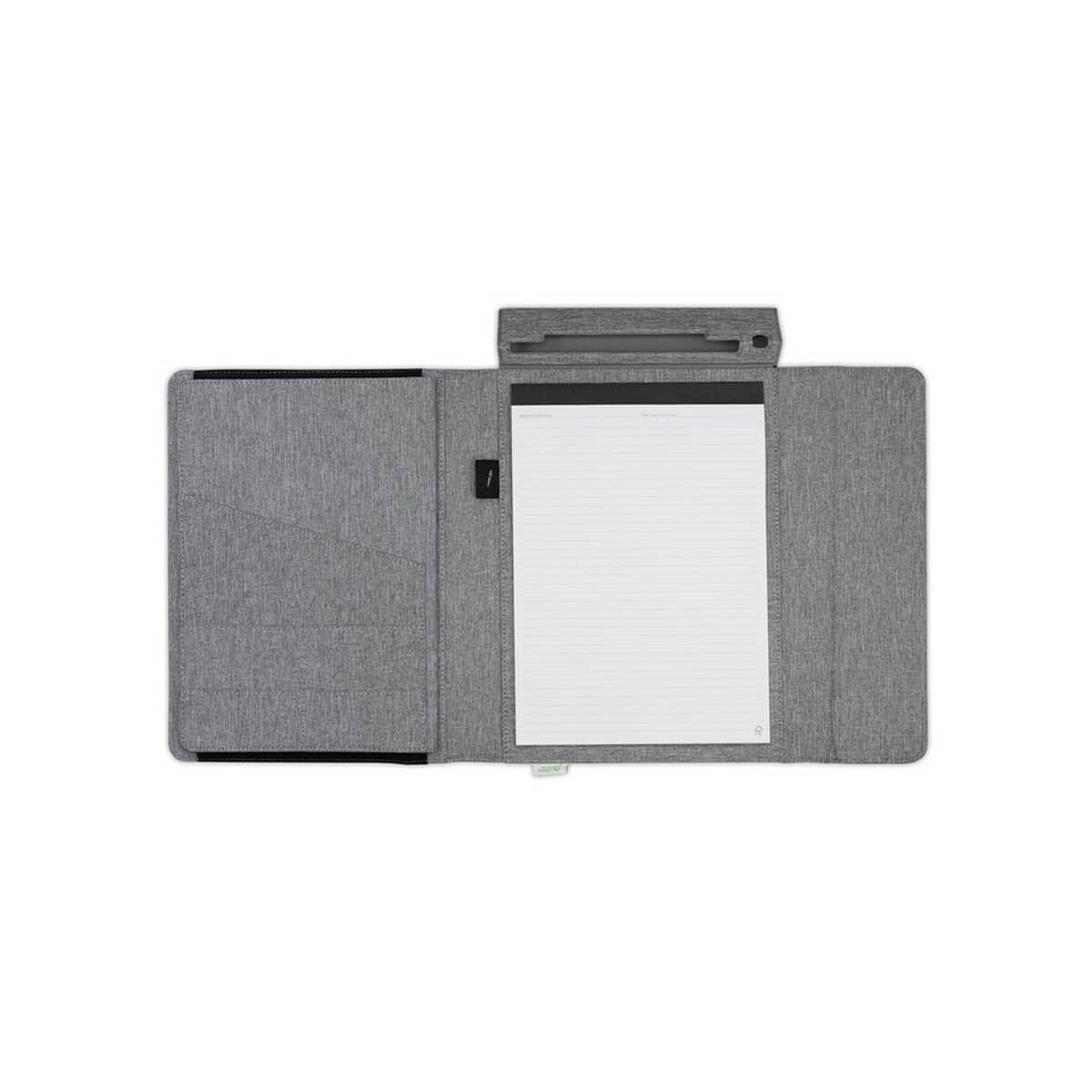 Teczki z logo – teczka konferencyjna brandcharger noty folio VA546-19_INS01 Notes z notatnikiem w etui z praktycznym miejscem na długopis.