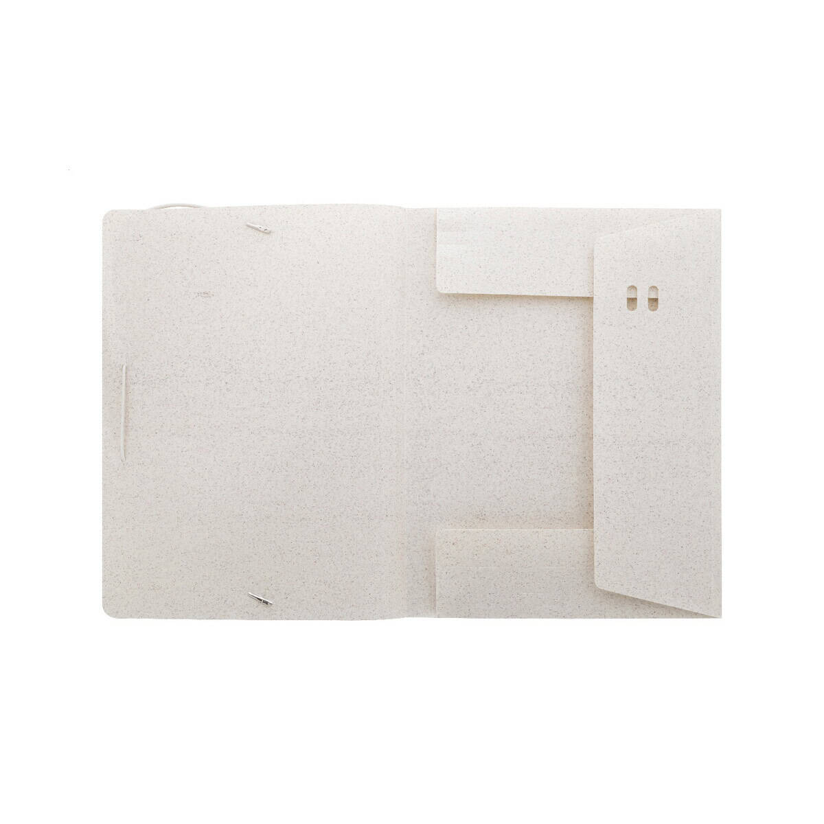 Teczki z logo – wheadoc teczka na dokumenty AP800071-00__B Biała teczka reklamowa z zamknięciem na rzep, papierowa, elegancka, biurowa, gadżet firmowy.