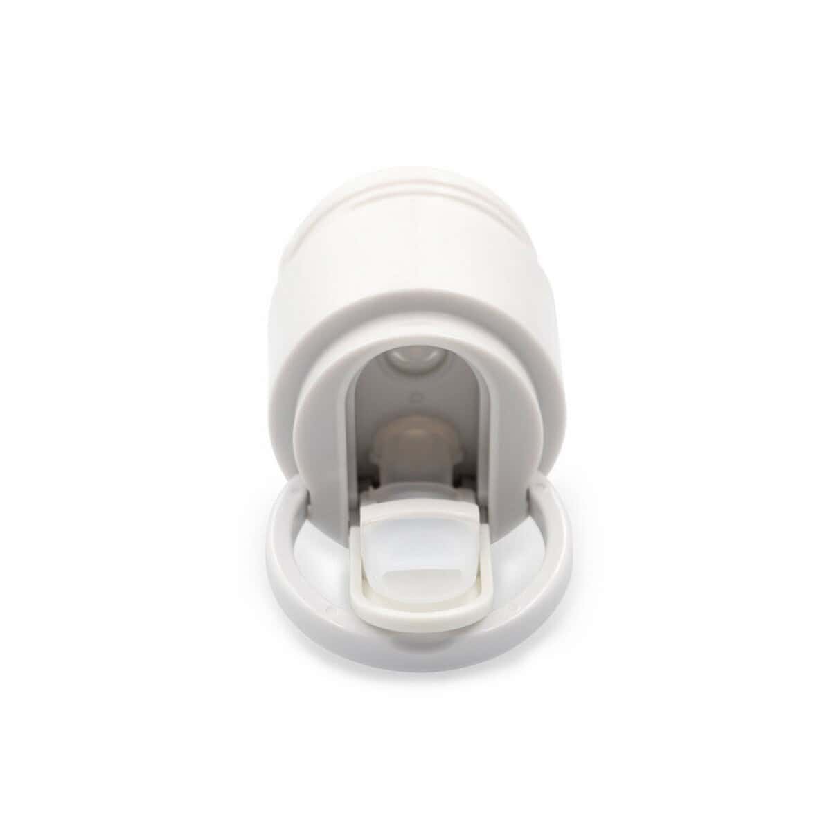 Termosy z logo – butelka termiczna 700 ml air gifts | marcelo VA120-02_IDE01 1. Przenośny dozownik do płynów w białym kolorze, idealny jako gadżet reklamowy.