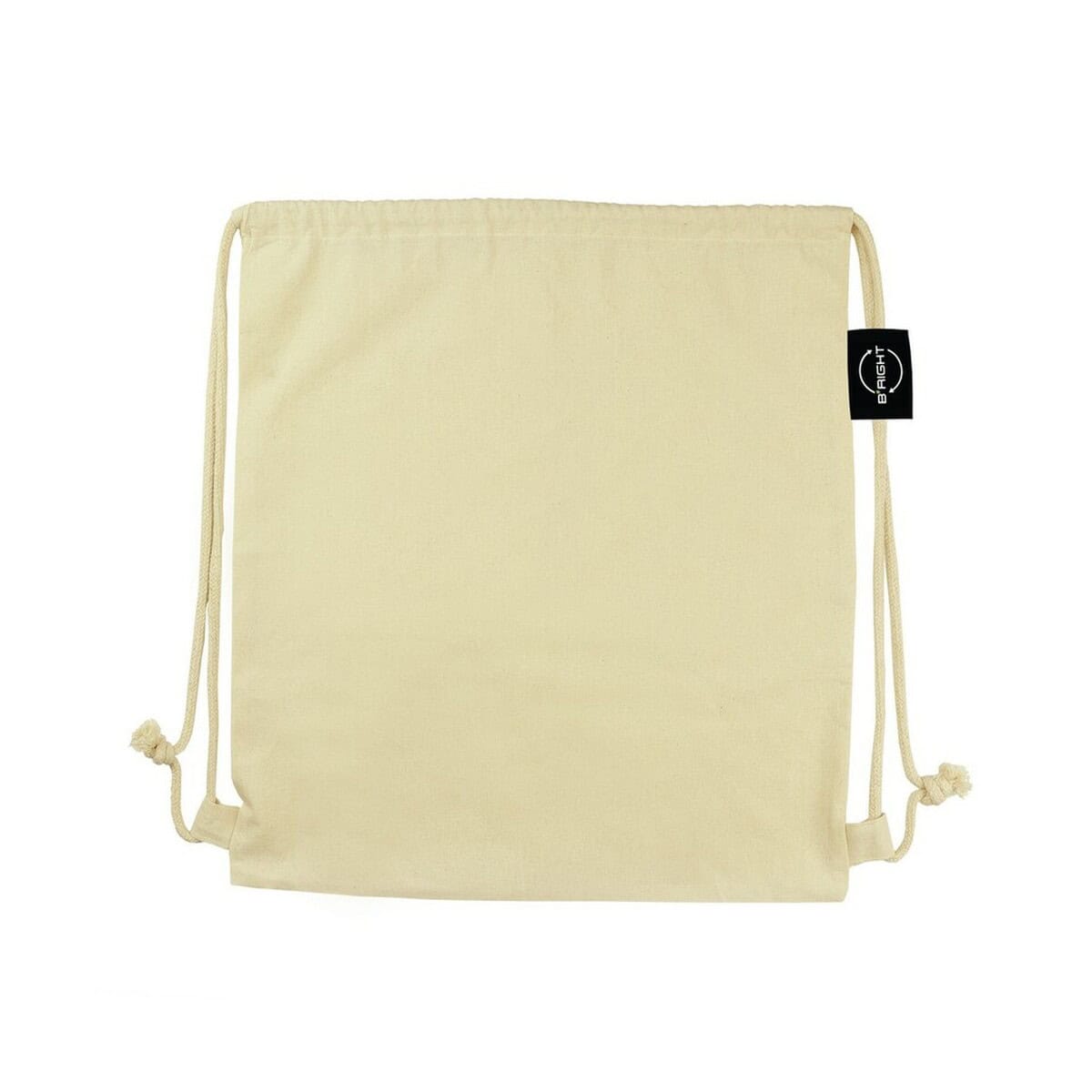 Torby bawełniane z logo – worek ze sznurkiem z bawełny organicznej b’right | meredith V0944-20_AAB01 1. Worek na plecy z naturalnego materiału, idealny na gadżety i personalizację.