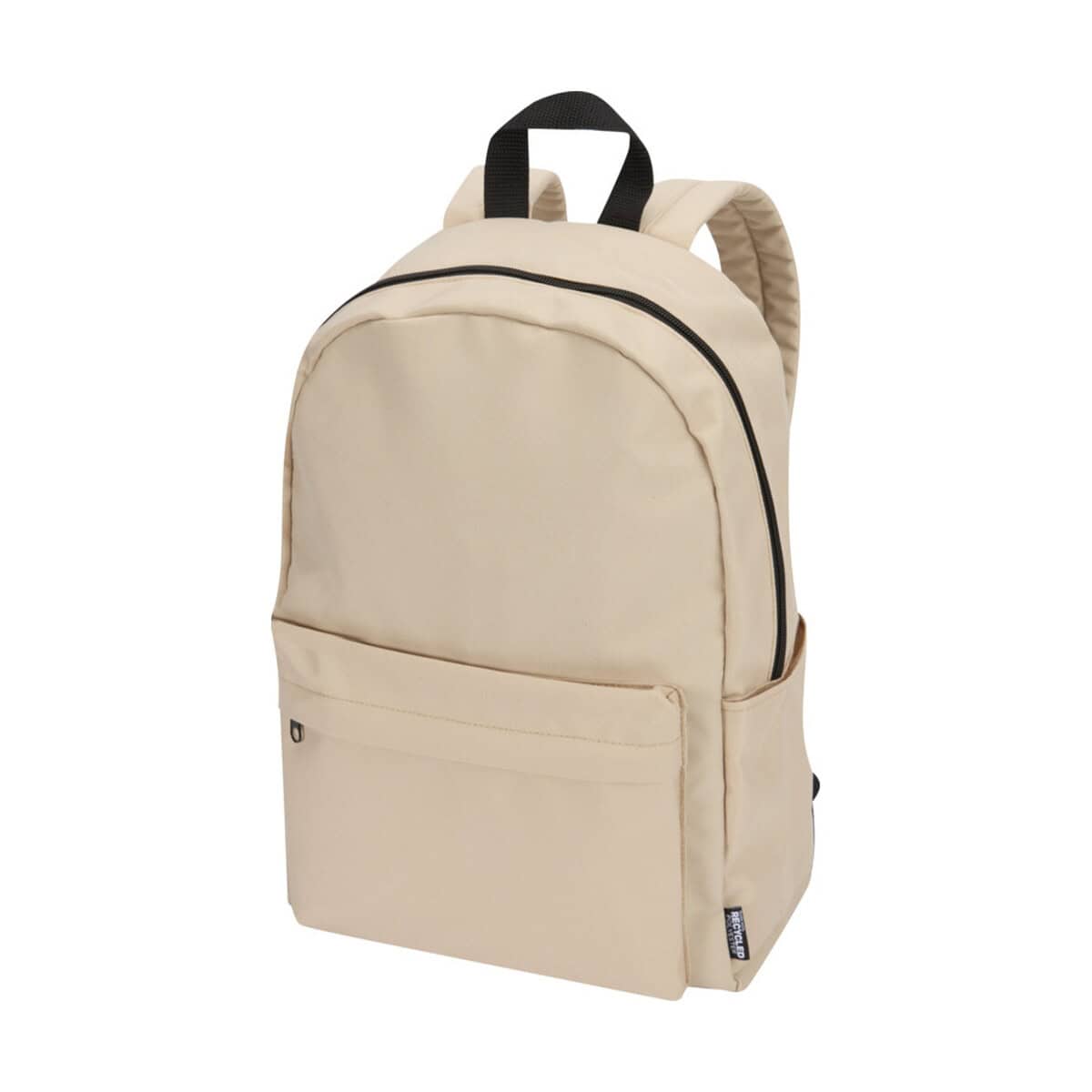 Solidny plecak z czarnymi suwarkami i wieloma kieszeniami dla uczniów i studentów.