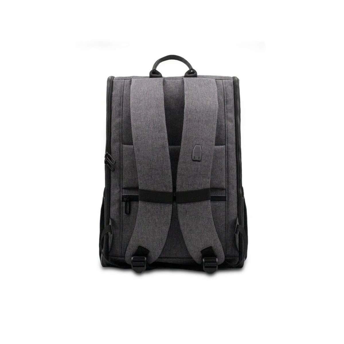 Torby na laptopa z logo – plecak na laptopa 15,6″ brandcharger marco polo VA524-19_IBK01 Szarzony plecak na laptopa z komfortowymi pasami i licznymi kieszeniami.