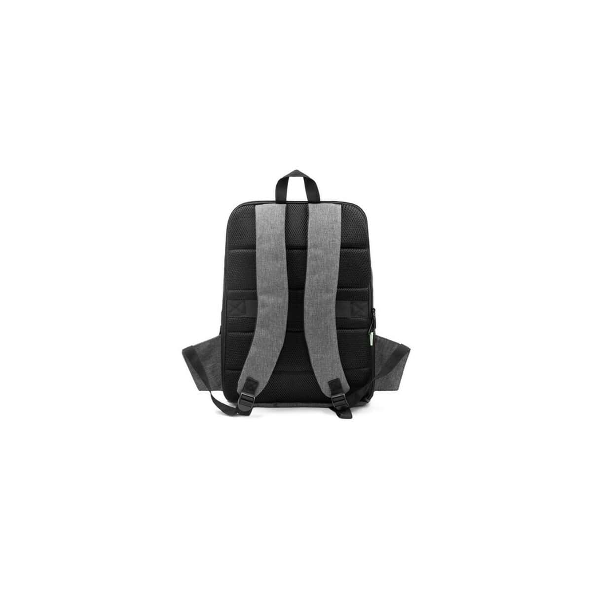 Torby na laptopa z logo – plecak na laptopa 16″ brandcharger phantom lite 2 VA521-19_IBK01 Backpack z czarnego materiału, wygodne sześciokierunkowe plecaki, idealne na gadżety szkolne i firmowe.