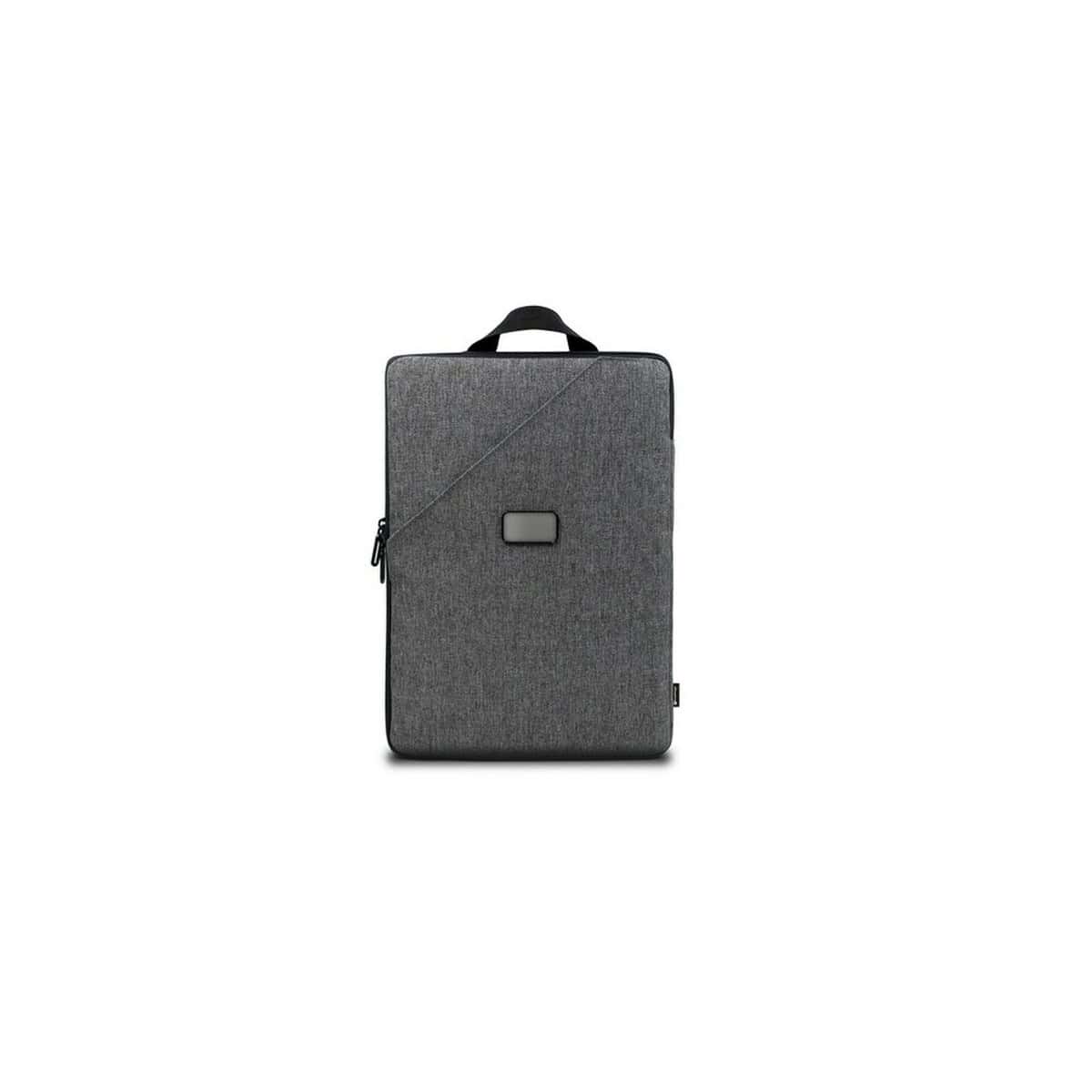 Torby na laptopa z logo – torba na laptopa 16″ brandcharger specter go VA528-19_AAA01 Stylowa szara torba na laptopa z organizatorem na gadżety, idealna na podróże i codzienny użytek.