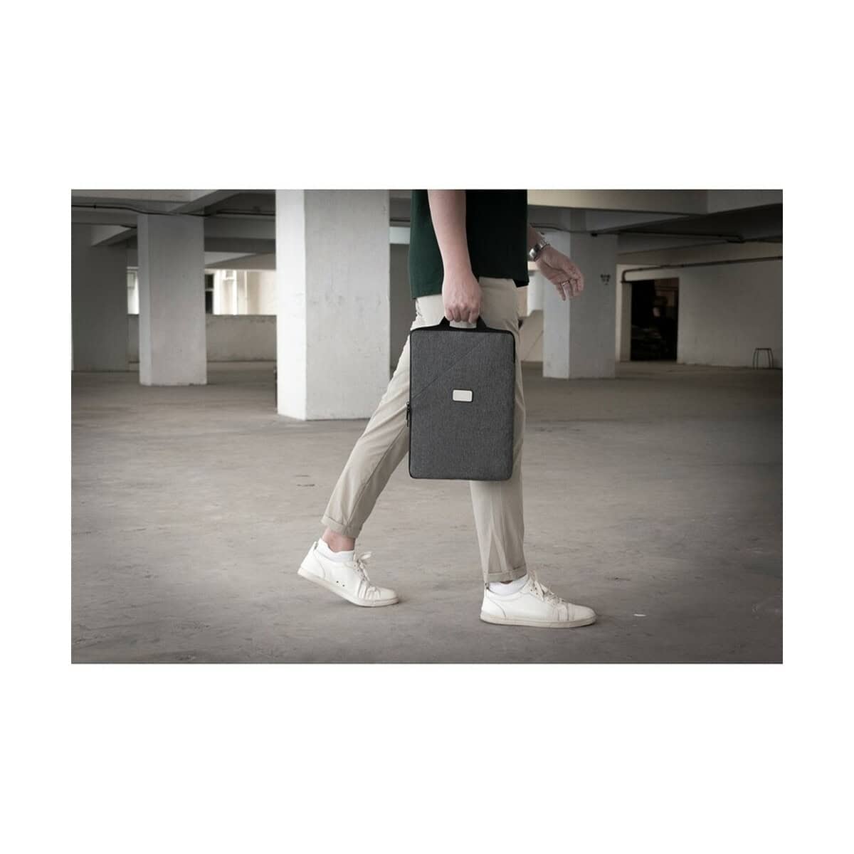 Torby na laptopa z logo – torba na laptopa 16″ brandcharger specter go VA528-19_ATM01 Stylowy elegancki saszetka na laptopa lub dokumenty, idealny gadżet firmowy i prezent.