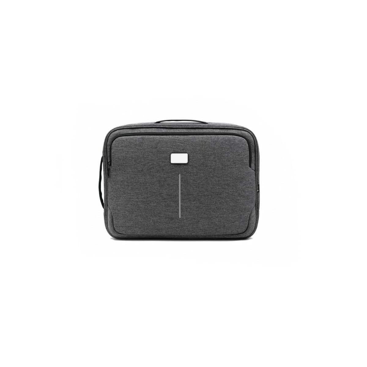 Torby na laptopa z logo – torba na laptopa 16″ brandcharger specter hybrid VA527-19_AAB03 Stylowa torba na laptopa z wytrzymałego materiału w kolorze szarym. Idealna na podróże i do pracy.