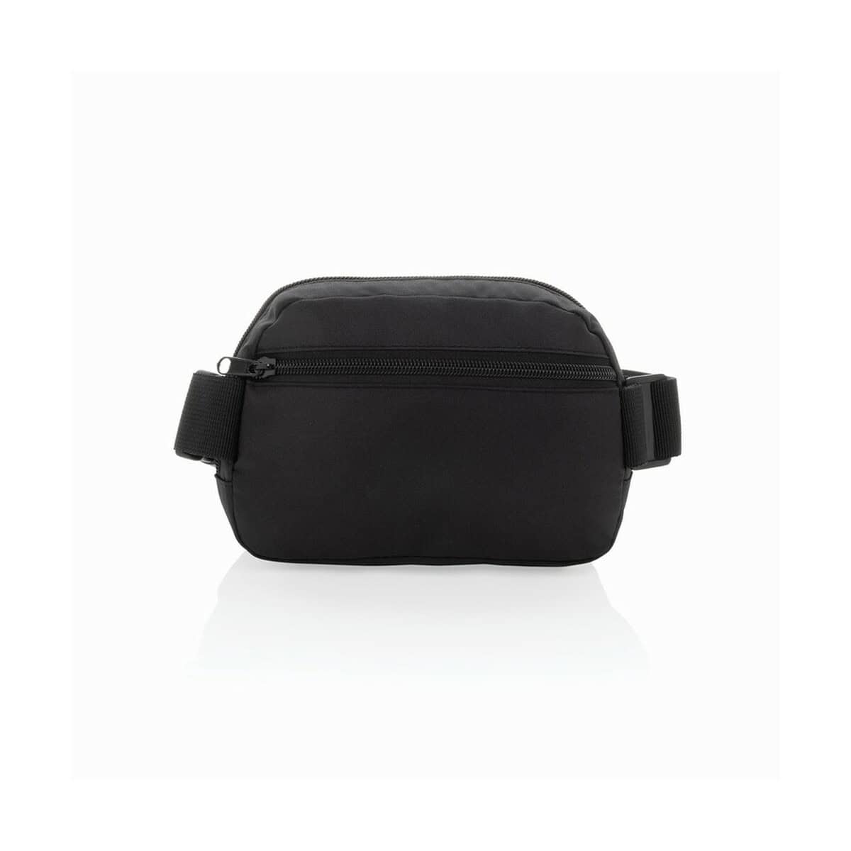 Torby na ramię z logo – plecak, torba na ramię aero aware™ rpet P730.0801__B_3 1. Torba na pas, czarna, z zamkiem, uniwersalna, idealna na gadżety i akcesoria.