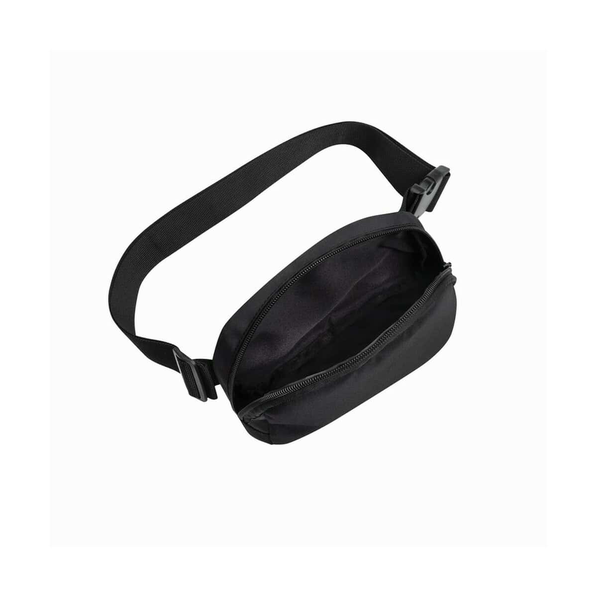 Torby na ramię z logo – plecak, torba na ramię aero aware™ rpet P730.0801__B_4 Czarna torebka saszetka na biodra, personalizowana, gadżety promocyjne, upominki firmowe.