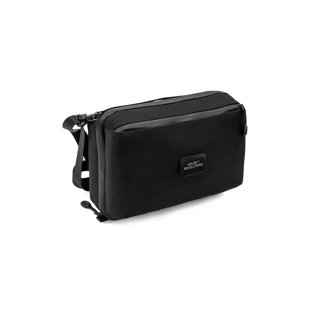 Torby na ramię z logo – torba na ramię brandcharger zen VA536-03_AAA01 Stylowa czarna torba na ramię z logo House of Revolutions, idealna na codzienne gadżety i akcesoria.