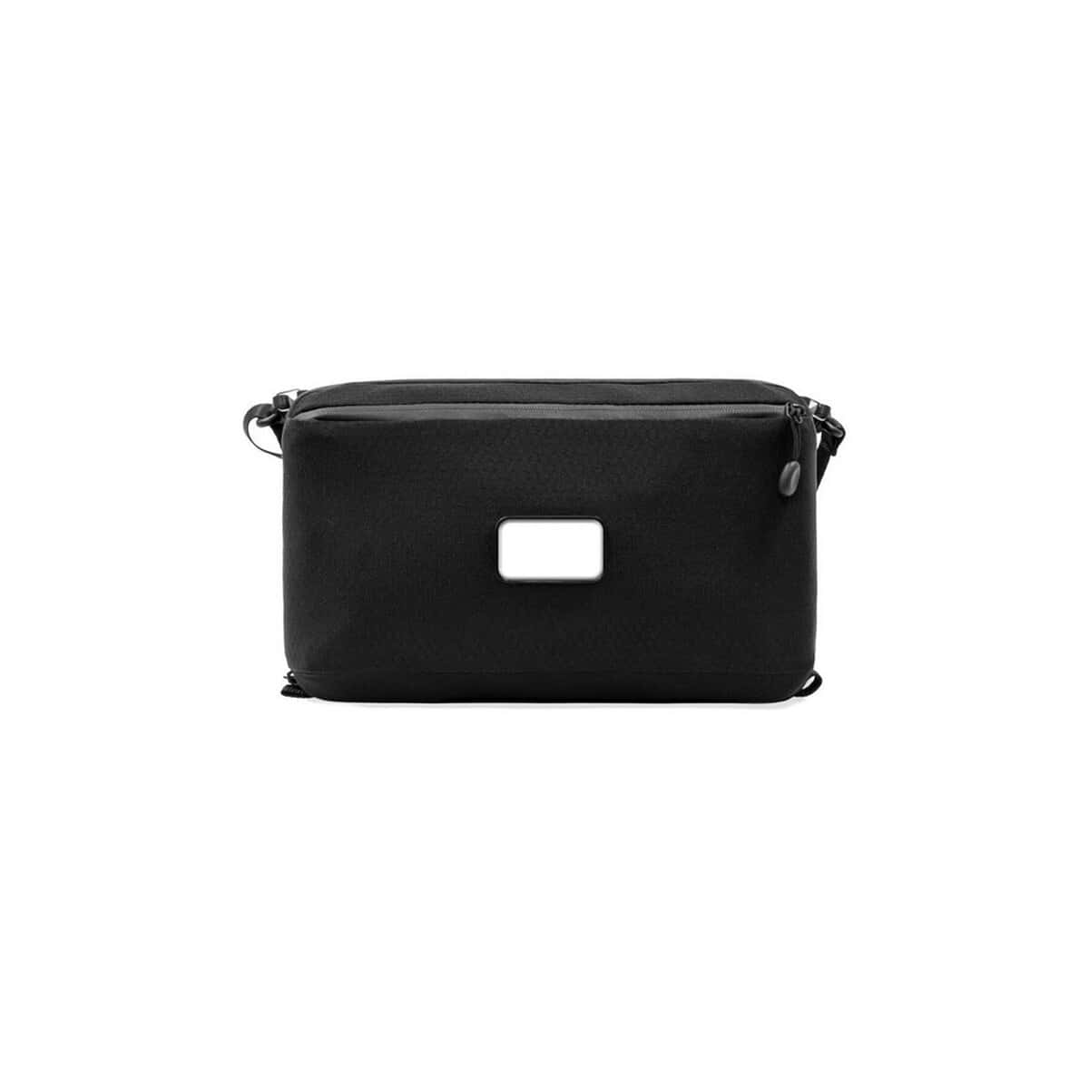 Torby na ramię z logo – torba na ramię brandcharger zen VA536-03_AAB02 Stylowa czarna torba na co dzień z praktycznym uchwytem, idealna na gadżety i akcesoria.