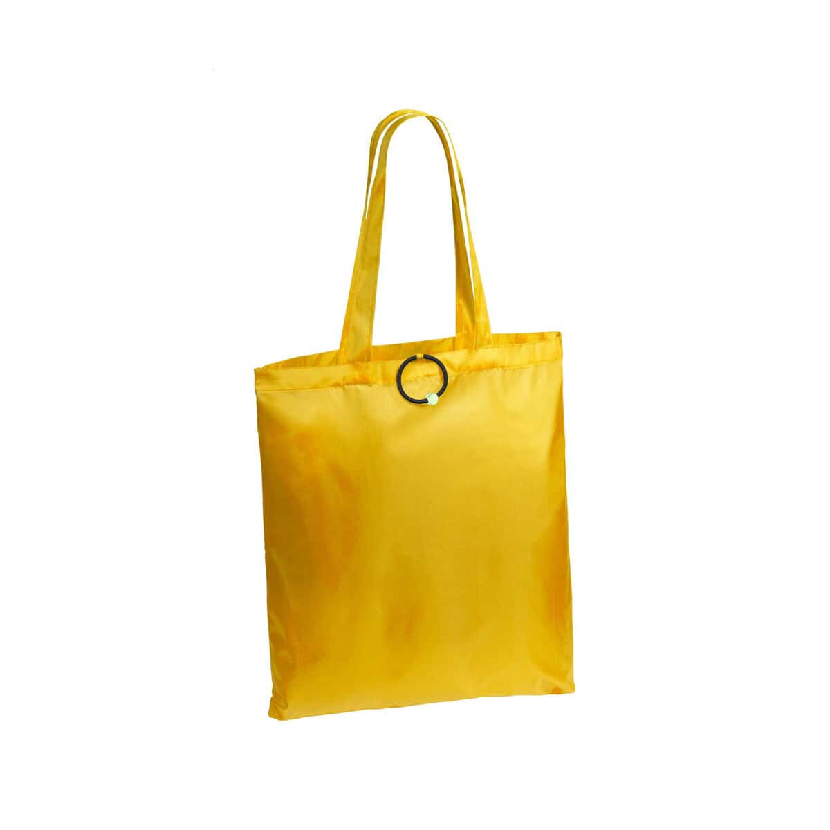 Torby na zakupy z logo – nessor torba na zakupy AP741779-02 Żółta torba bawełniana z pluginem promować gadżety reklamowe i upominki firmowe.