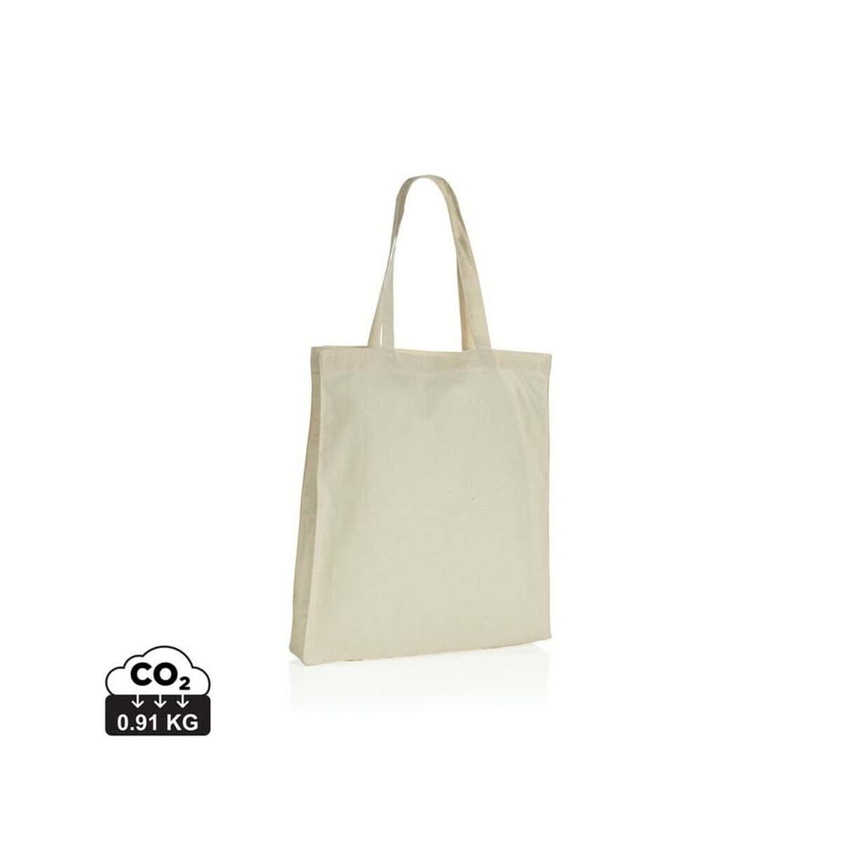 Torby na zakupy z logo – torba na zakupy impact aware™ P762.643_S_0 Torba ekologiczna z organzy z certyfikatem CO2, idealna na zakupy i gadżety promocyjne.