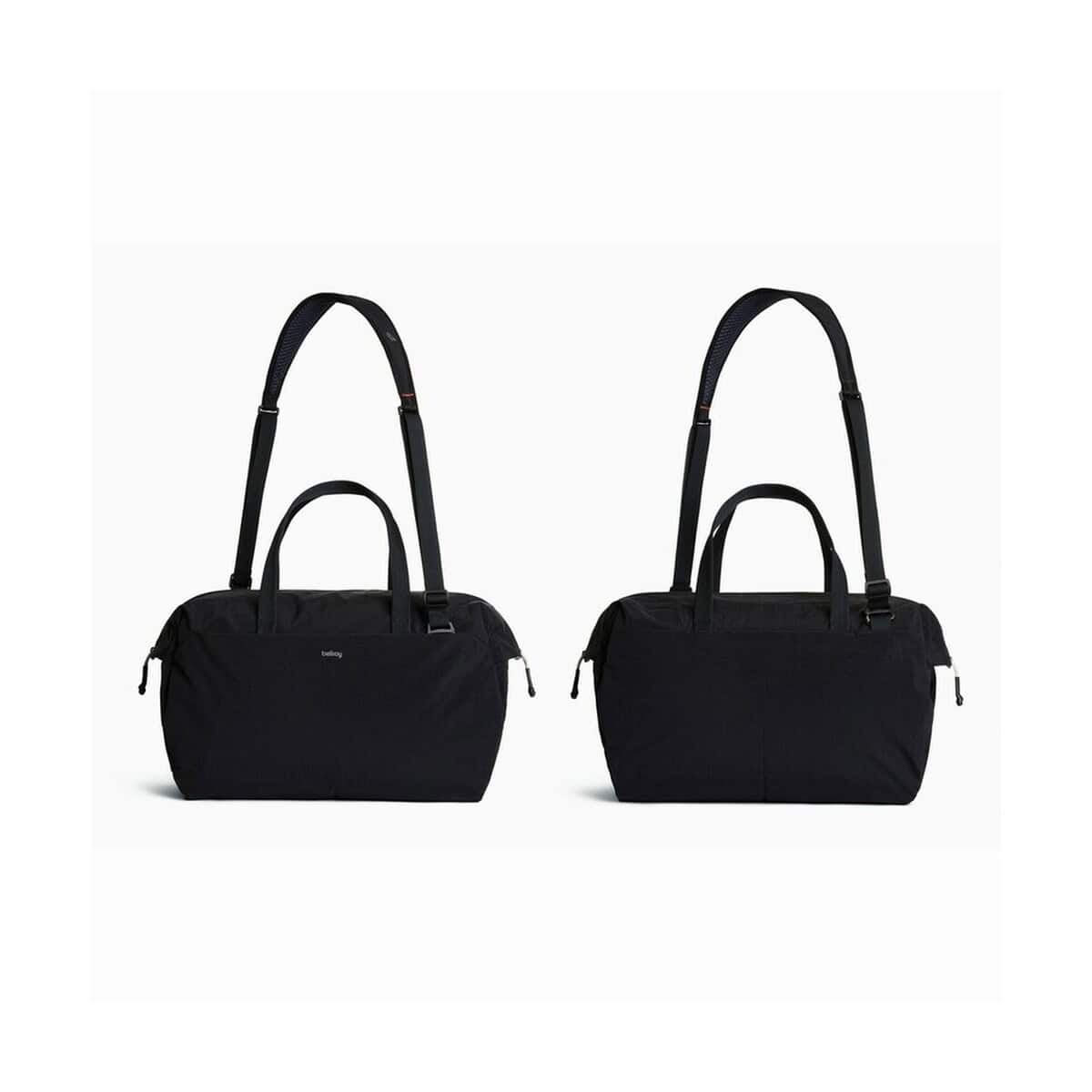 Torby podróżne z logo – torba podróżna, sportowa bellroy P763.3701__B_2 Torba na laptopa z paskiem, czarna, praktyczna i elegancka, idealna na podróże i codzienne użytkowanie.