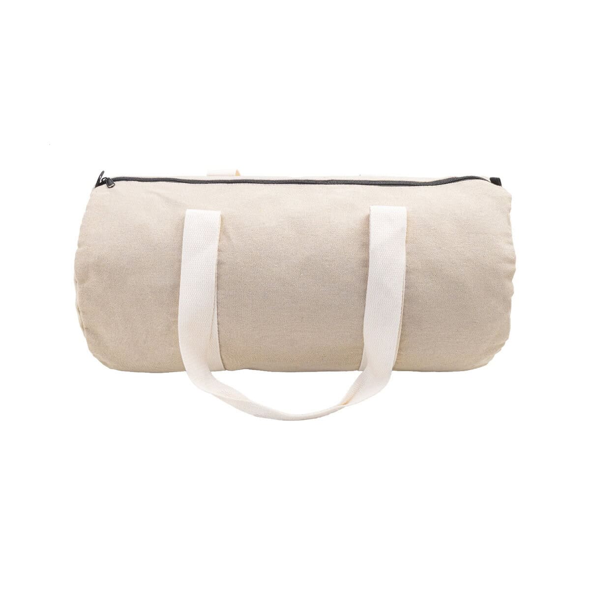 Torby sportowe z logo – rekan duff torba sportowa z recyklingowanego płótna AP800131-00__B Torba na gaci, plecak, torba sportowa, podróżna, materiał ekologiczny, z uchwytami, idealna na wyjazdy i treningi.