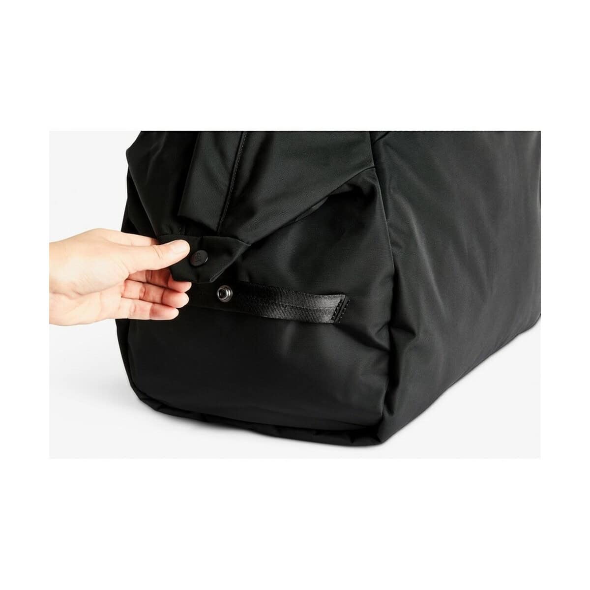 Torby sportowe z logo – torba sportowa, podróżna bellroy P763.3401__B_7 1. Praktyczne gadżety reklamowe w wytrzymałym czarnym wykończeniu.