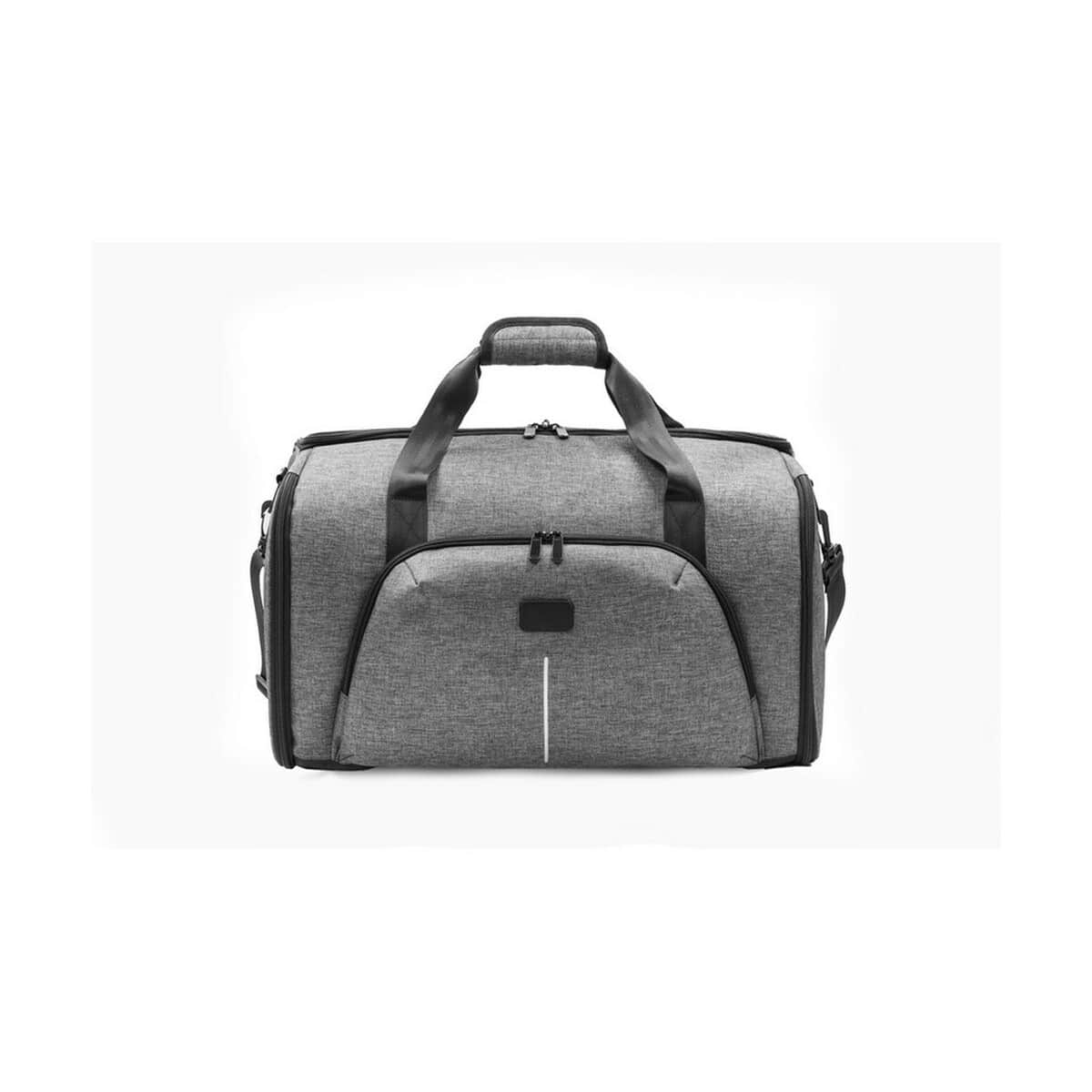 Torby sportowe z logo – torba sportowa, podróżna brandcharger voyager VA523-19_AAA01 Nowy szary sprzęt sportowy lub podróżny, praktyczny i stylowy, idealny na co dzień.