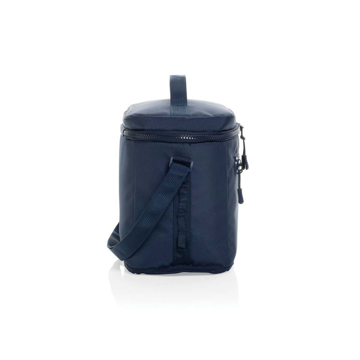 Torby termiczne z logo – torba termoizolacyjna sonny aware™ rpet P422.5325__B_4 1. Torba na kosmetyki lub akcesoria, czarna, z suwakami i paskiem na ramię.