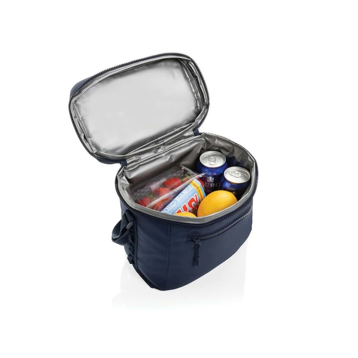 Torby termiczne z logo – torba termoizolacyjna sonny aware™ rpet P422.5325__B_5 Przechowalnia na jedzenie i napoje, termiczny organizer do lunchboxa, idealny na piknik, pracę i wypoczynek.