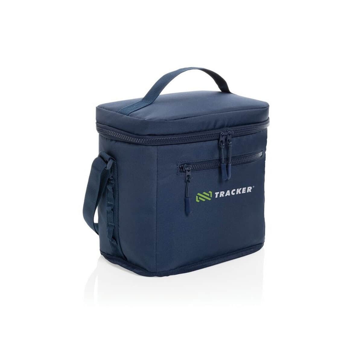 Torby termiczne z logo – torba termoizolacyjna sonny aware™ rpet P422.5325__D_100 Przenośna torba na lunch z logo Tracker, idealna do gadżetów i upominków reklamowych.