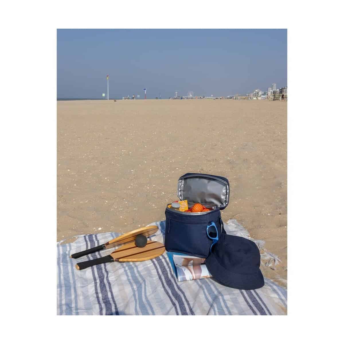 Torby termiczne z logo – torba termoizolacyjna sonny aware™ rpet P422.5325__M_400 1. Torba termoizolacyjna na piknik z jedzeniem na plaży, idealna na camping i wycieczki outdoor.