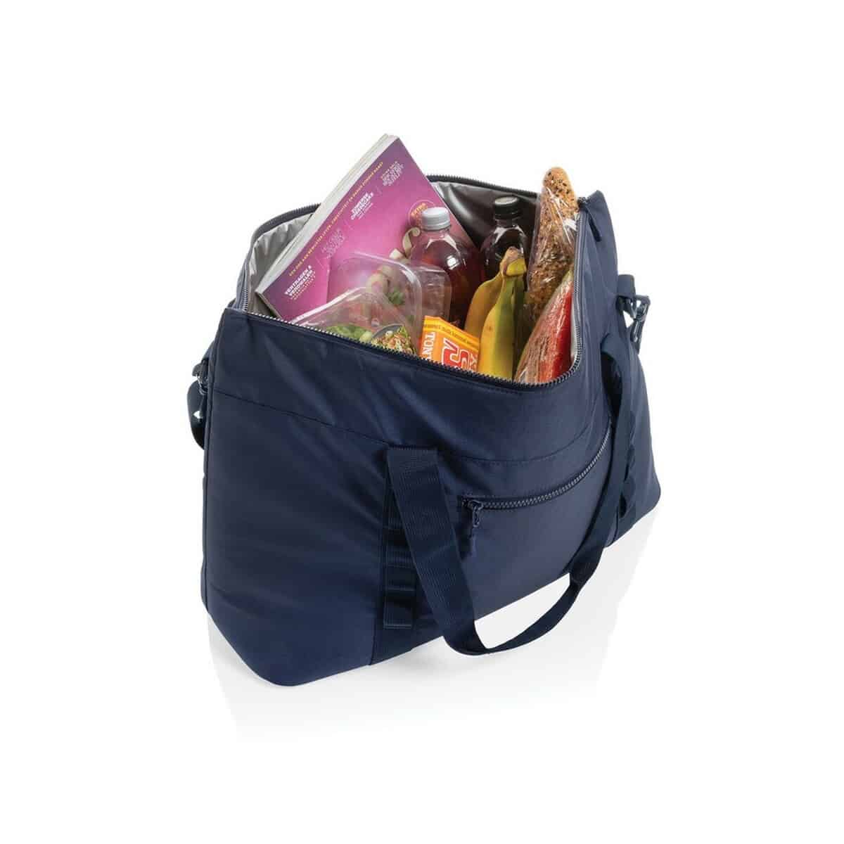 Torby termiczne z logo – torba termoizolacyjna xl sonny aware™ rpet P422.5425__B_5 - Przechowalnia gadżetów i akcesoriów, torba na podróż i na co dzień.