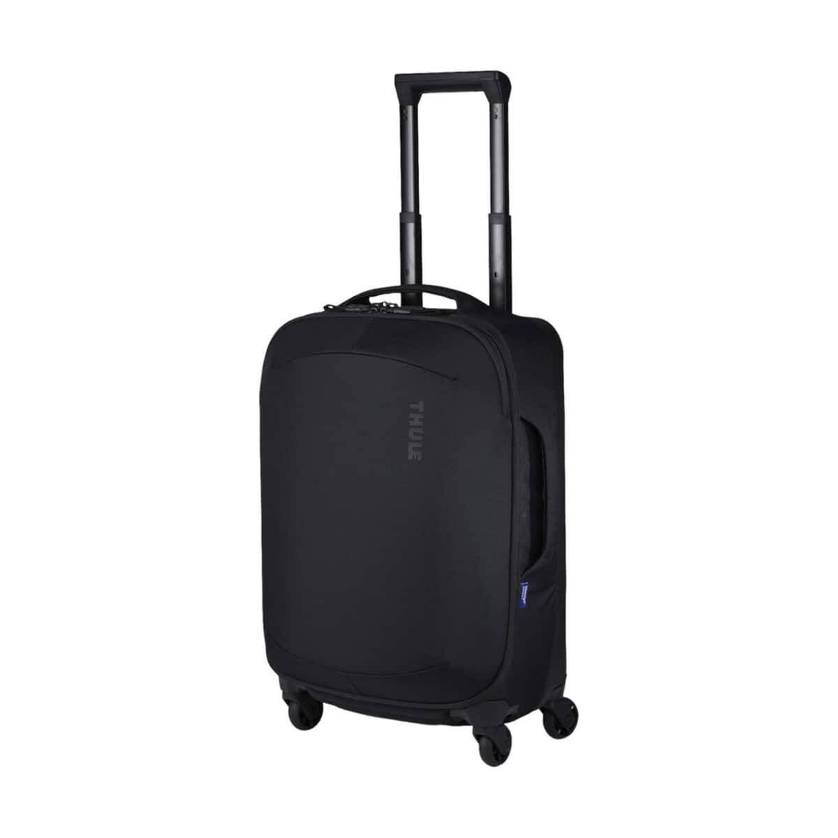 Lekka walizka kabinowa na kółkach, idealna do podróży służbowych i wakacyjnych.