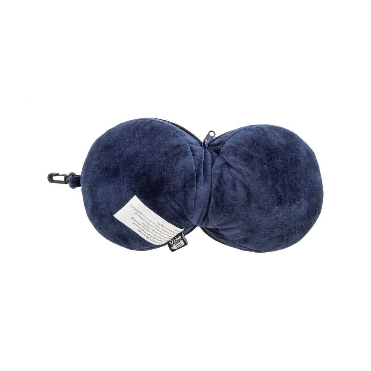 Zagłówki z logo – dreamfly poduszka podróżna rpet AP800169-06A__C Miękki termofor z velvetu, idealny na chłodne dni, personalizowany gadżet do relaksu, prezent na zimę.