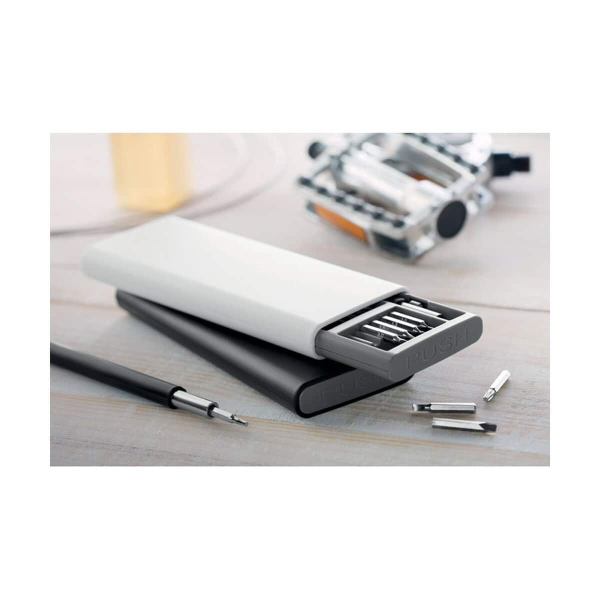 Zestawy narzędzi z logo – zestaw śrubokrętów toolbox mo9568-03-ambiant Piłka do gier, gadżety sportowe, akcesoria do fitness, sprzęt do ćwiczeń, sprzęt sportowy na prezent.